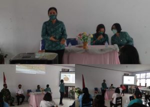 Gandeng TP-PKK, TMMD Kodim 1310/Bitung Gelar Penyuluhan Tentang Kuliner
