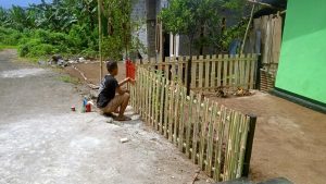Rumah Opa Daniel Terus Dipercantik Satgas TMMD Kodim 1310/Bitung
