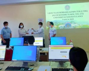 4.158 Peserta Berjuang di Ujian Tulis Berbasis Komputer (UTBK) Jalur Mandiri Tumou Tou (T2)