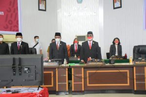 DPRD Kota Bitung Gelar Rapat Paripurna Dalam Rangka Memperingati HUT Kemerdekaan RI Ke-76