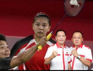 Wakil Walikota Tomohon Wenny Lumentut Hadiahi Sebidang Tanah untuk Greysia Polii