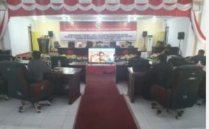 Diparipurnakan, 5 Fraksi di DPRD Minut Setujui RPJMD 2021-2026