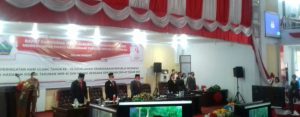 Bupati dan Wakil Bupati JGKWL Hadir Paripurna DPRD Minut, Mendengar Pidato Presiden RI Peringati HUT Ke-76 Proklamasi Kemerdekaan
