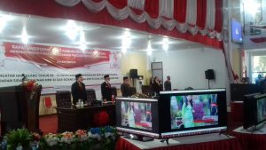 Bupati dan Wakil Bupati Minut Bersama DPRD Lewat Virtual Live Streaming Mengikuti Sidang Paripurna DPR RI, Rancangan UU APBN TA 2022 dan Nota Keuangan