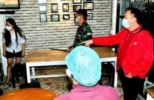 Bersama Forkopimda, Walikota Senduk Lakukan Sidak Pasca Pemberlakuan PPKM