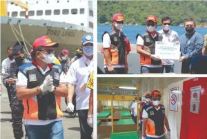 Gerak Cepat MM-HH Launching Isolasi Terapung KM Tatamailau