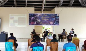 PSDKP Tahuna Gelar Sosialisasi Jenis Satwa Laut yang Dilindungi dan Lepas Liarkan 29 Ekor Tukik