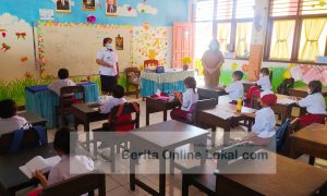 Hari Kedua PTM, Begini Suasana di SDN Inpres 6/84 Bitung