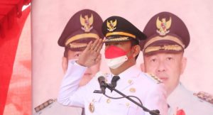 Senduk jadi Irup Peringatan HUT RI ke-76