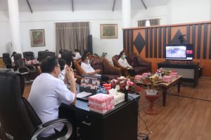 Walikota dan Wawali Ikuti Secara Virtual Kegiatan Terkait Entry Meeting Pemeriksaan Kinerja