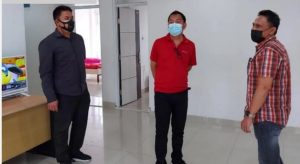 Walikota dan Ketua TP PKK Kota Tomohon Tinjau Langsung Kesiapan Rumah Singgah Untuk Pemulihan Covid-19