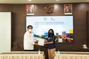 Bupati Gaghana dan Direktur PT. SMI Tandatangani Perjanjian Pinjaman PEN