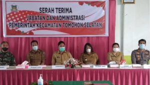 Sertijab Camat dan Lurah Tomohon Selatan. Selfie Datu: Jabatan Adalah Amanah Jangan Sombong dan Harus Jujur