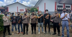 GMBI KSM Kauditan Bersama Polres Minut, Amankan Vaksin di SMA