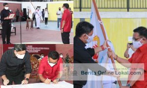 Maurits Mantiri Resmi Nahkodai KONI Bitung 2021-2025