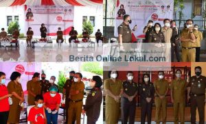 Kejati Sulut Gelar Vaksinasi Umum dan Anak 12-17 Tahun di Kota Bitung