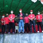 Bupati dan Wabup Minsel Suport Giat Penghijauan SMA N 1 Tenga