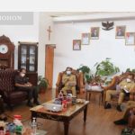 Bahas Pencegahan Covid-19, Kesbangpol Kota Tomohon Gelar Rapat Bersama Forkopimda