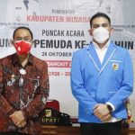 Bupati dan Ketua KNPI Minahasa Hadiri Upacara Peringatan Sumpah Pemuda