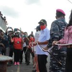 Mewakili Gubernur, Maurits Mantiri Lepas Ekspedisi Kas Keliling 3T