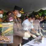Kejari Bitung Musnahkan Tiga Juta Batang Rokok Bercukai Palsu