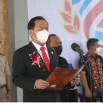 Irup hari Agraria dan Tata Ruang, Carrol Senduk Bacakan Sambutan Menteri Sofyan Djalil