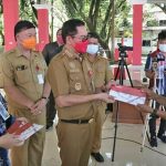 Bupati JG Launching  Bantuan Sosial Sembako Dampak PPKM