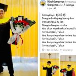 Rizal Sompotan Kini Sandang Gelar Magister Manajemen