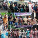Kembali Gelar Vaksinasi Massal, Laskar Merah Putih dan Papa Lagar Sasar Permukiman Padat