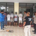 Viral Video Pembuatan Panah Wayer, 7 Remaja Diamankan Polres Bitung