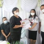 Ortu Camat Tomteng Berpulang Lumentut beri Penghiburan