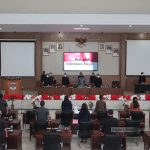 DPRD Minsel Paripurnakan Ranperda Tentang Perubahan APBD Tahun 2021