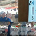 Pastikan Aman COVID-19, Wartawan dan Tamu Undangan Pelantikan PWI Bitung Jalani Swab Antigen