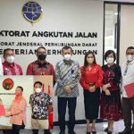 Kunker ke Kemenhub RI, Fraksi PDIP DPRD Bitung Bawa Pulang Bus Sekolah