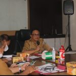 Sekdakot Edwin Roring Pimpin Rapat Panitia HUT ke-19 kota Tomohon