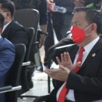 Walikota Carrol Senduk Bersama Ketua DPRD Hadiri Rapat Paripurna Dalam Rangka HUT ke-19 Kab.Minsel