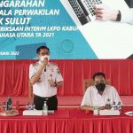 Pertemuan Bupati Minut  Dengan BPK Sulut Terkait  Pemeriksaan LKPD TA 2021