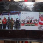 Presiden Jokowi Pantau Vaksinasi Massal Di kota Tomohon Secara Virtual