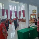 CSWL Lantik 5 Pejabat Eselon Dua Di Lingkup Pemerintah Kota Tomohon