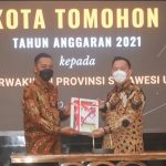 Walikota Carrol Senduk Serahkan LKPD 2021 ke BPK RI