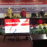 DPRD Minut Gelar Paripurna dan Penetapan Alat Kelengkapan Dewan