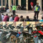 Antisipasi Aksi Balap Liar dan Kriminalitas Saat Bulan Ramadhan, Polres Bitung Patroli Subuh