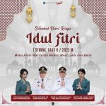 Bupati dan Wakil Bupati Minahasa Utara Ucapkan Selamat Idul Fitri 1443 H.