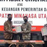 JGKWL Hebat.. Minut  Terima Penghargaan WTP dari BPK RI Tahun Pemeriksaan 2021