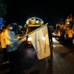 Gaghana Lepas Pawai Takbir Idul Fitri serta Hadiri Sholat Ied dan Halal Bi Halal