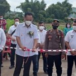 Walikota Carrol Senduk Resmikan Jalan Taman Makam Kakaskasen Dua