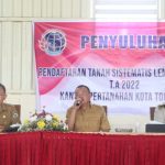 Wakil Walikota Wenny Lumentut Buka PTSL T.A.2022