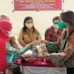 Gelar Kunjungan Kerja, Rizya Ganda Bagikan Bantuan Sembako di Tontalete.