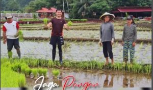 Bupati Joune Ganda Ajak Petani di Minut Jaga Pangan, Jaga Masa Depan