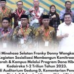 Bupati FDW Ikut Sosialisasi Kemitraan Pemda dan Kampus Perihal Program Kadaireka di Kemendikbudristek